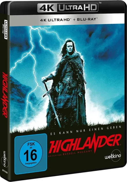 Highlander (1986) – 4K Blu-ray (UHD + Blu-ray Disc)
