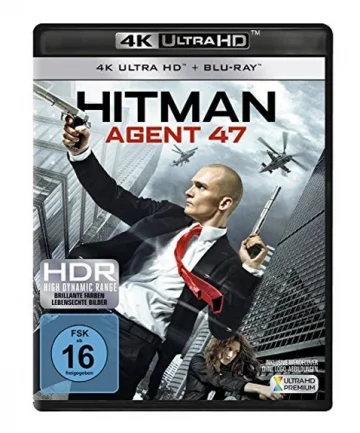 Hitman Agent 47 4K Blu-ray UHD Blu-ray Disc