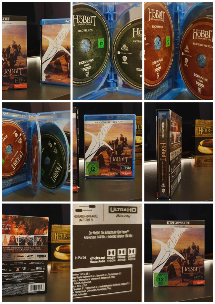 Peter Jacksons Der Hobbit 4K Collection als Foto-Collage