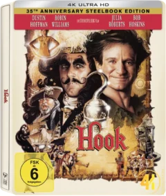 Hook (35th Anniversary Edition) – 4K Steelbook (UHD + Blu-ray Disc)