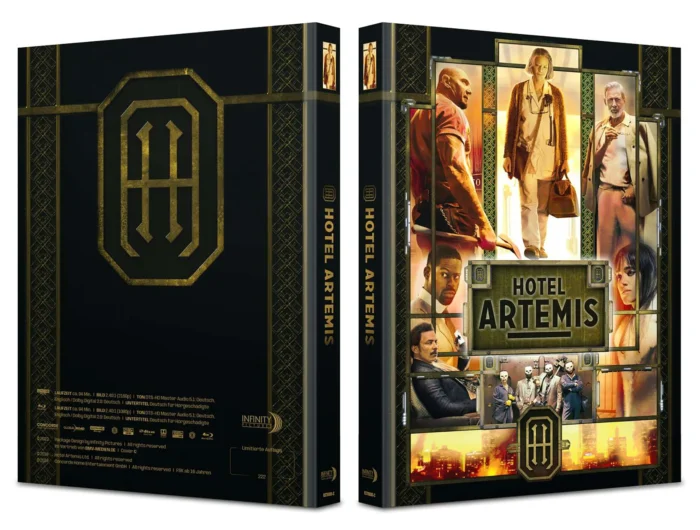 Hotel Artemis – 4K Mediabook C (UHD + Blu-ray Disc)