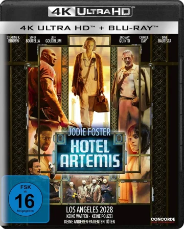 Hotel Artemis 4K Blu-ray UHD Blu-ray Disc