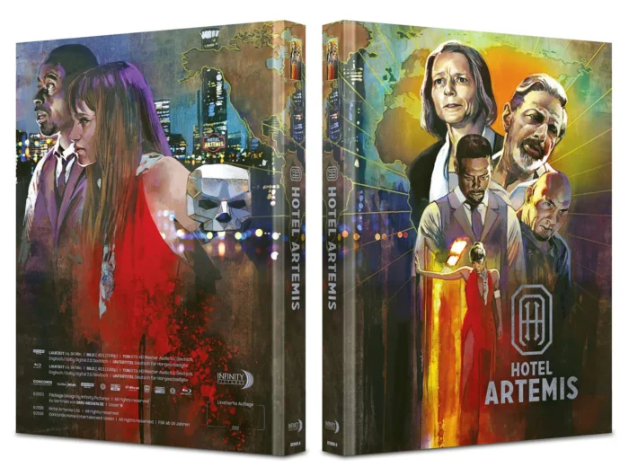 Hotel Artemis – 4K Mediabook B (UHD + Blu-ray Disc)