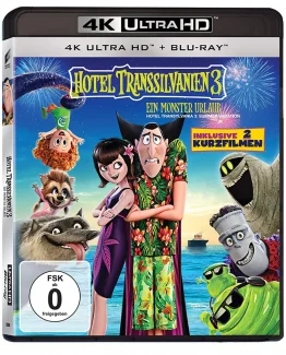 Hotel Transsilvanien 3 - Ein Monster Urlaub 4K UHD Blu-ray Disc Cover