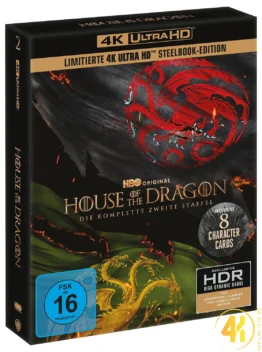 House of the Dragon Staffel 2 4K Steelbook
