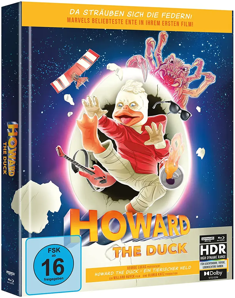 Howard the Duck 4K Mediabook mit Dolby Vision