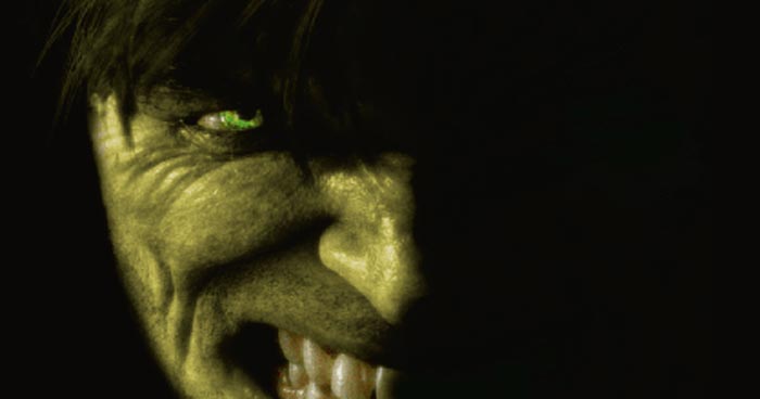 Hulk Gesicht