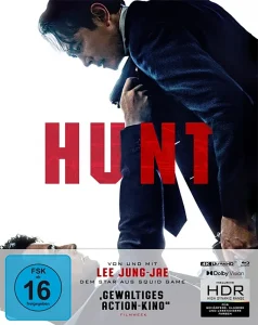 Hunt Korea 4K Steelbook UHD Blu-ray Disc
