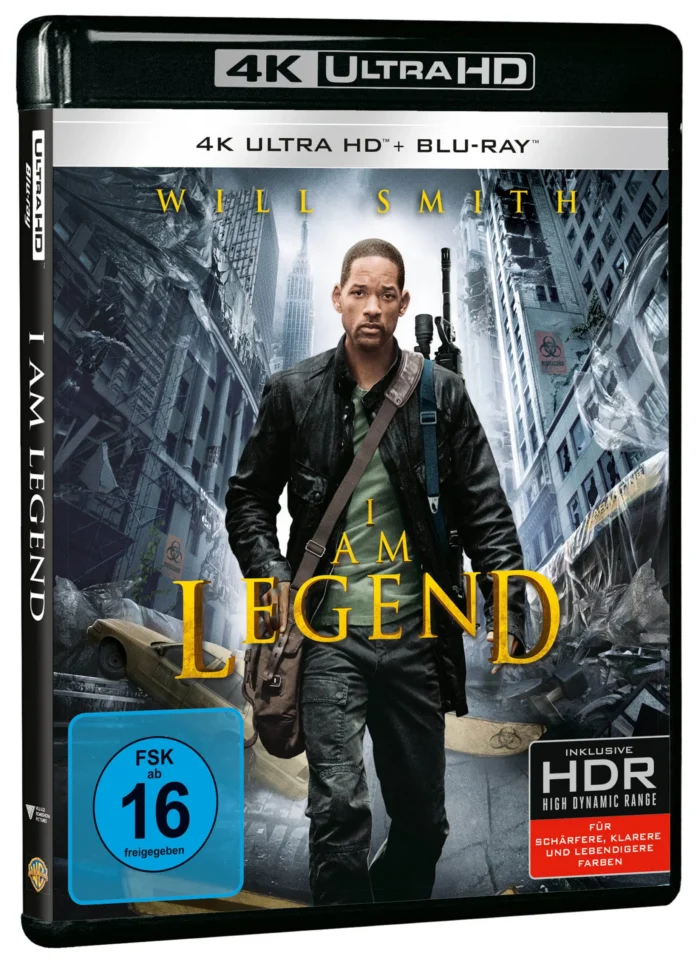 I Am Legend – 4K Blu-ray (UHD + Blu-ray Disc)