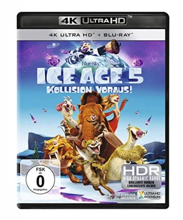 Ice Age Kollision voraus 4K Blu-ray UHD Blu-ray Disc