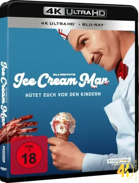 Ice Cream Man 4K Blu-ray Ultra HD Blu-ray Disc