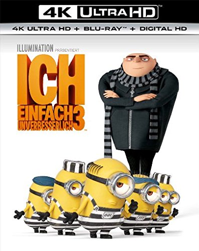 Ich - Einfach unverbesserlich 3 - Deutsches UltraHD Blu-ray-Cover