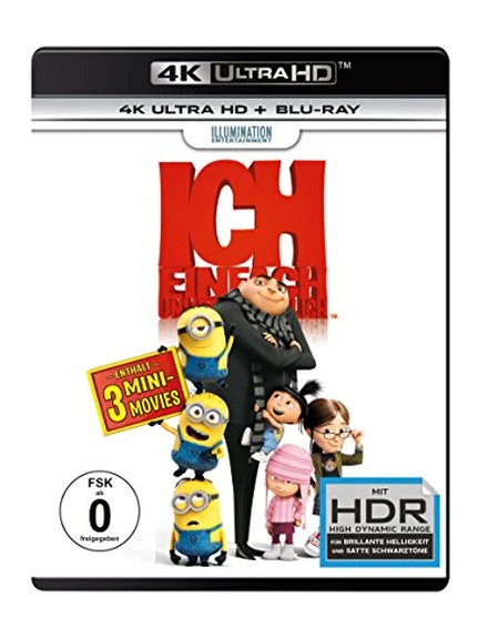 Ich Einfach unverbesserlich 4K Blu-ray UHD Blu-ray Disc