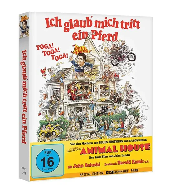 Ich glaub‘, mich tritt ein Pferd – 4K Mediabook (UHD + Blu-ray Disc)
