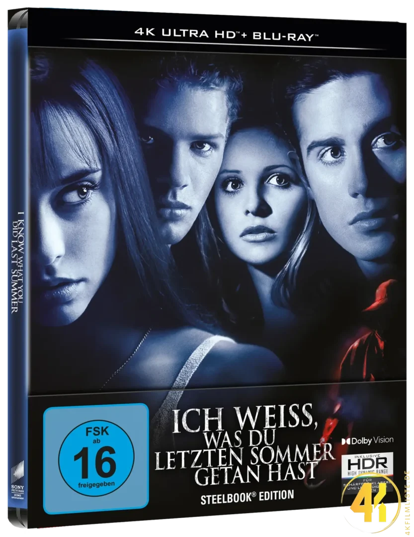 Ich weiss was du letzten Sommer getan hast 4K Steelbook Ultra HD Blu-ray Disc