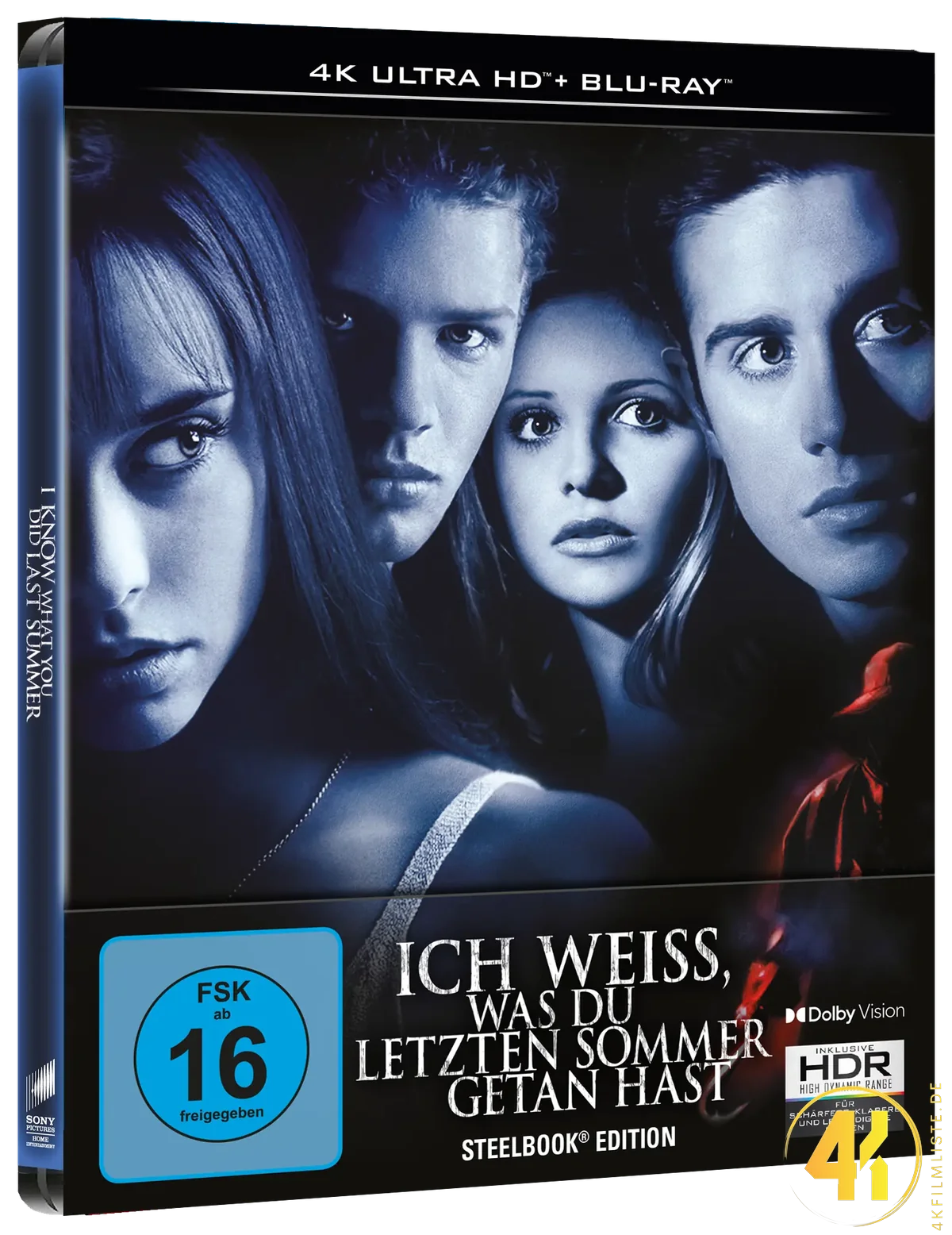 Ich weiß, was du letzten Sommer getan hast – 4K Steelbook (UHD + Blu-ray Disc)