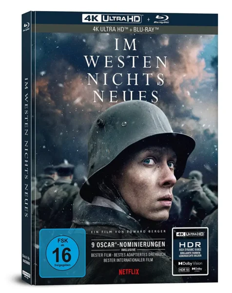 Im Westen nichts Neues – 4K Mediabook (UHD + Blu-ray Disc)