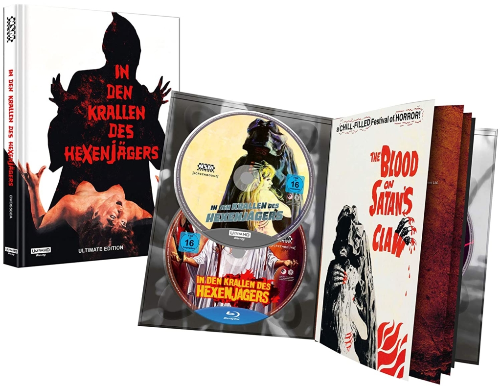 In den Krallen des Hexenjägers 4K Blu-ray Disc (Mediabook Cover A) (Innenansicht)