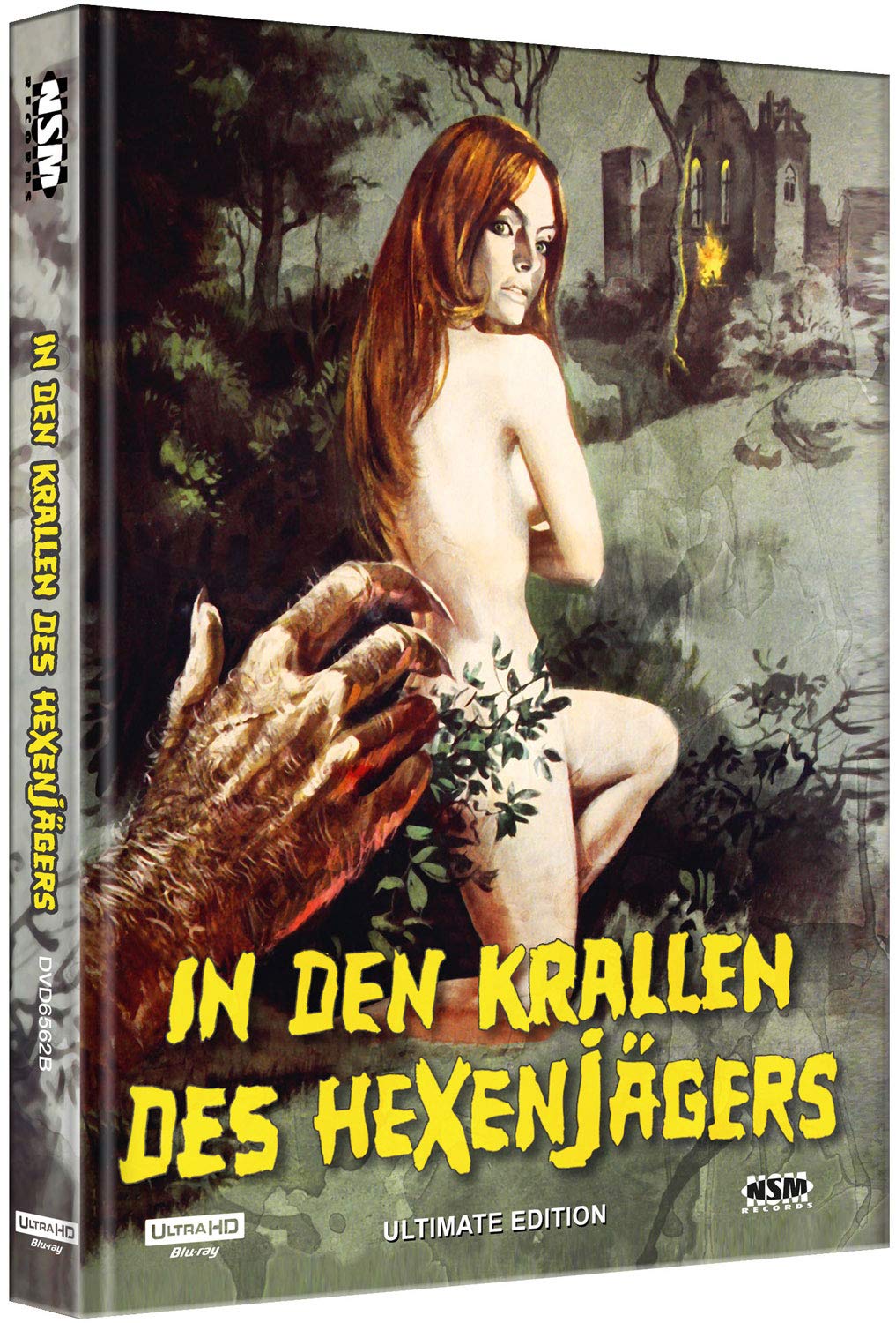 In den Krallen des Hexenjägers – 4K Mediabook (Cover B) (UHD + Blu-ray Disc + DVD)