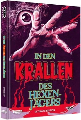 In den Krallen des Hexenjägers 4K Blu-ray Disc (Mediabook Cover F) (Front)