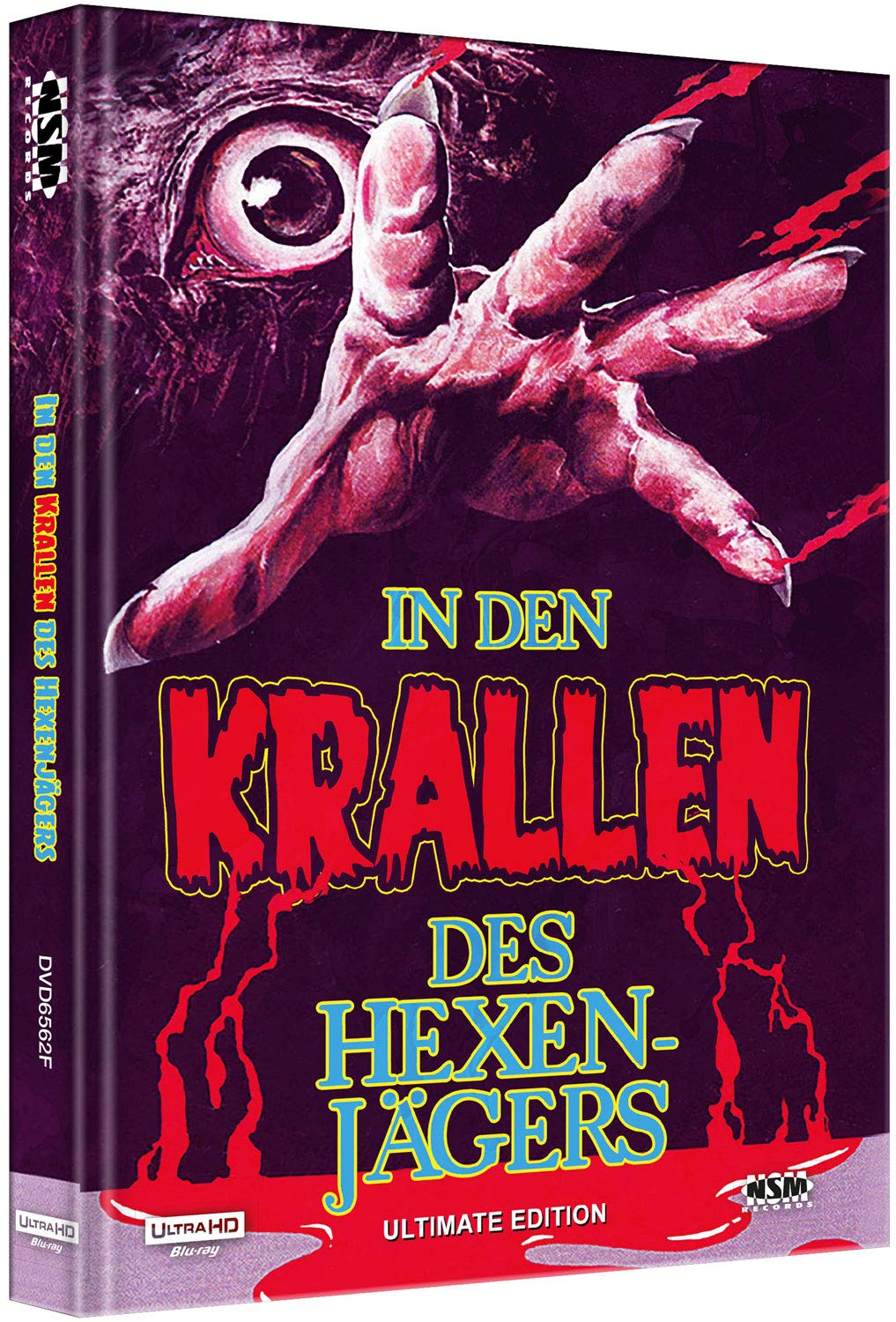 In den Krallen des Hexenjägers – 4K Mediabook (Cover F) (UHD + Blu-ray Disc + DVD)