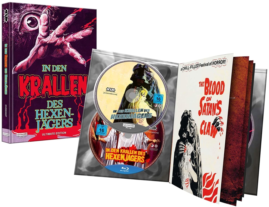 In den Krallen des Hexenjägers 4K Blu-ray Disc (Mediabook Cover F) (Innenansicht)