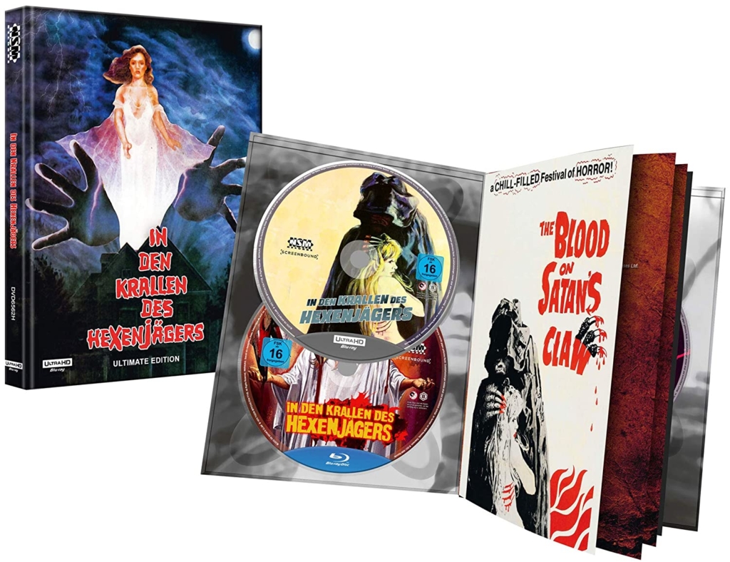 In den Krallen des Hexenjägers 4K Blu-ray Disc (Mediabook Cover H) (Innenansicht)