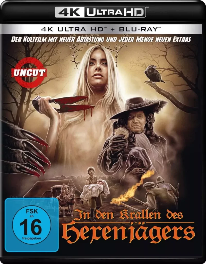 In den Krallen des Hexenjägers 4K Blu-ray Disc im UHD Keep Case