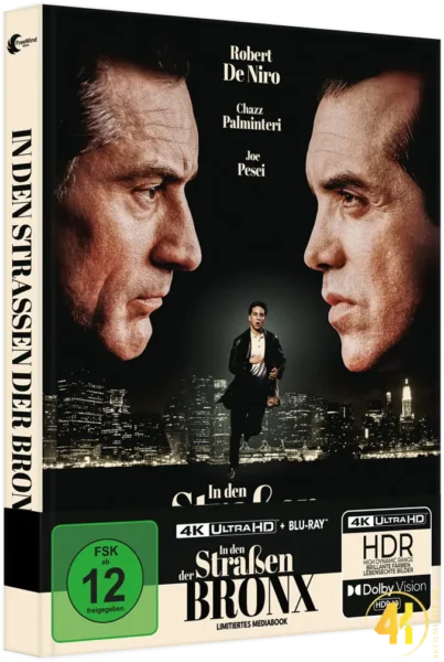 In den Straßen der Bronx (Cover A) – 4K Mediabook (UHD + Blu-ray Disc)