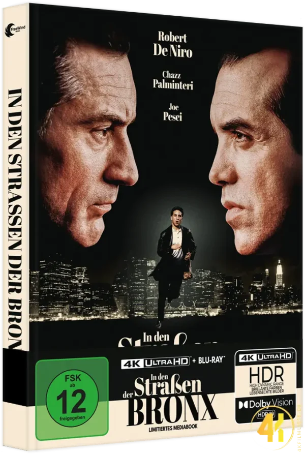 In den Straßen der Bronx (Cover A) – 4K Mediabook (UHD + Blu-ray Disc)