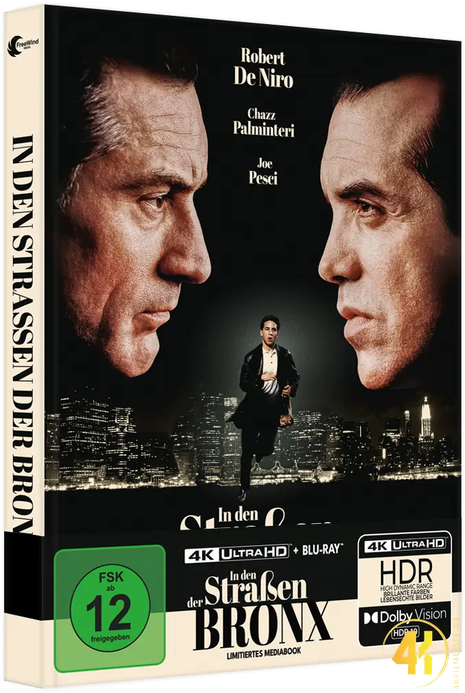 In den Straßen der Bronx Cover A 4K Mediabook