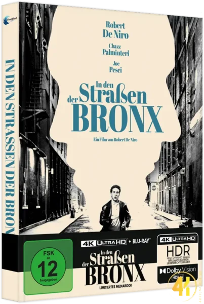 In den Straßen der Bronx (Cover B) – 4K Mediabook (UHD + Blu-ray Disc)
