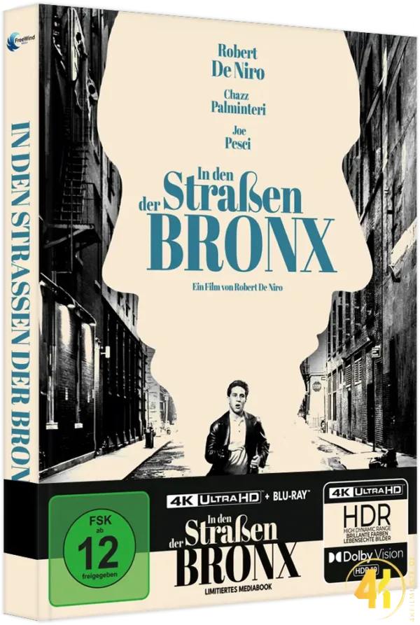 In den Straßen der Bronx (Cover B) – 4K Mediabook (UHD + Blu-ray Disc)