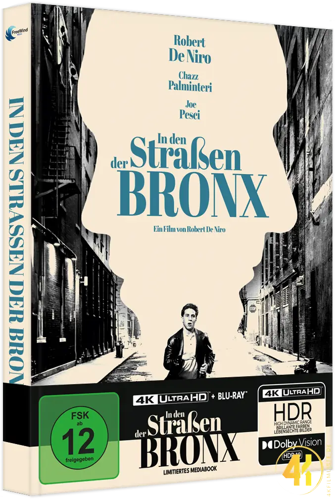 In den Straßen der Bronx Cover B 4K Mediabook