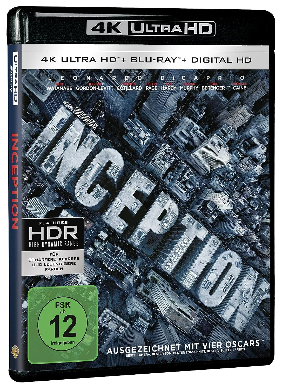 Inception – 4K Blu-ray (UHD + Blu-ray Disc)