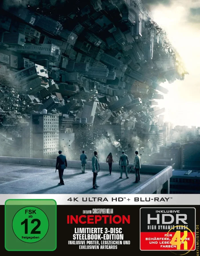 Inception – 4K Steelbook (UHD + Blu-ray Disc)