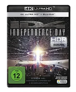 Independence Day 4K Blu-ray UHD Blu-ray Disc