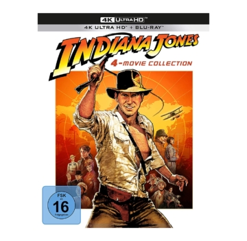 Indiana Jones 4K Blu-ray Set (Frontansicht)