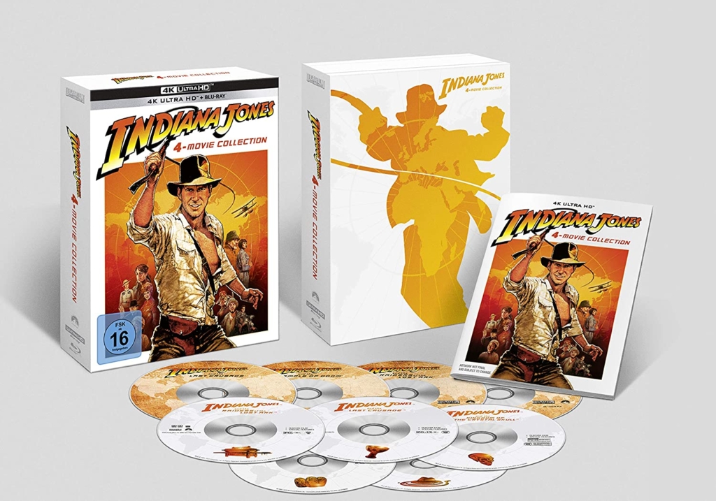 Indiana Jones 4K UHD Keep Case Innenansicht