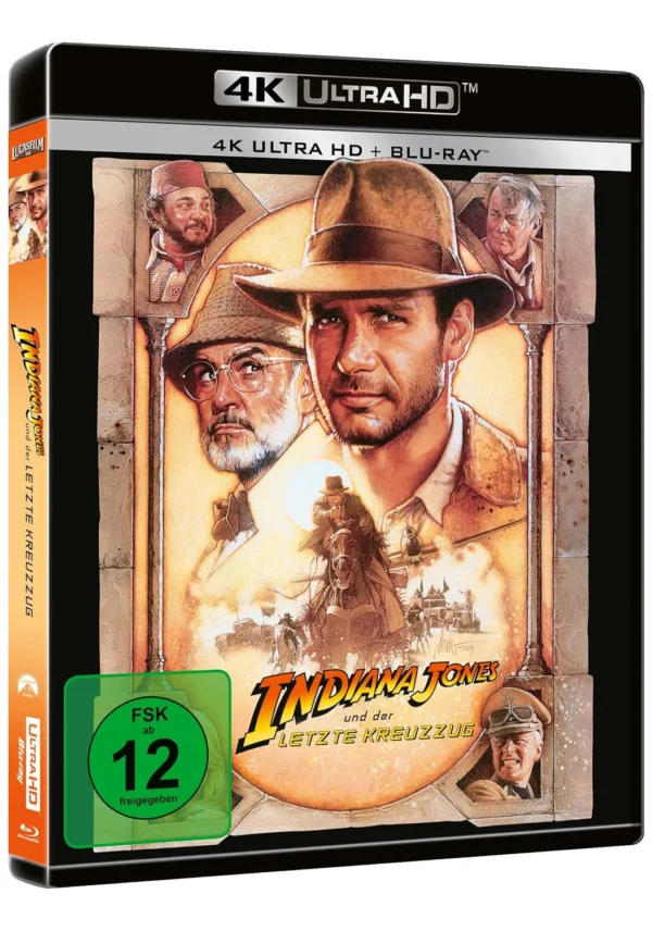 Indiana Jones & der letzte Kreuzzug – 4K Blu-ray (UHD + Blu-ray Disc)
