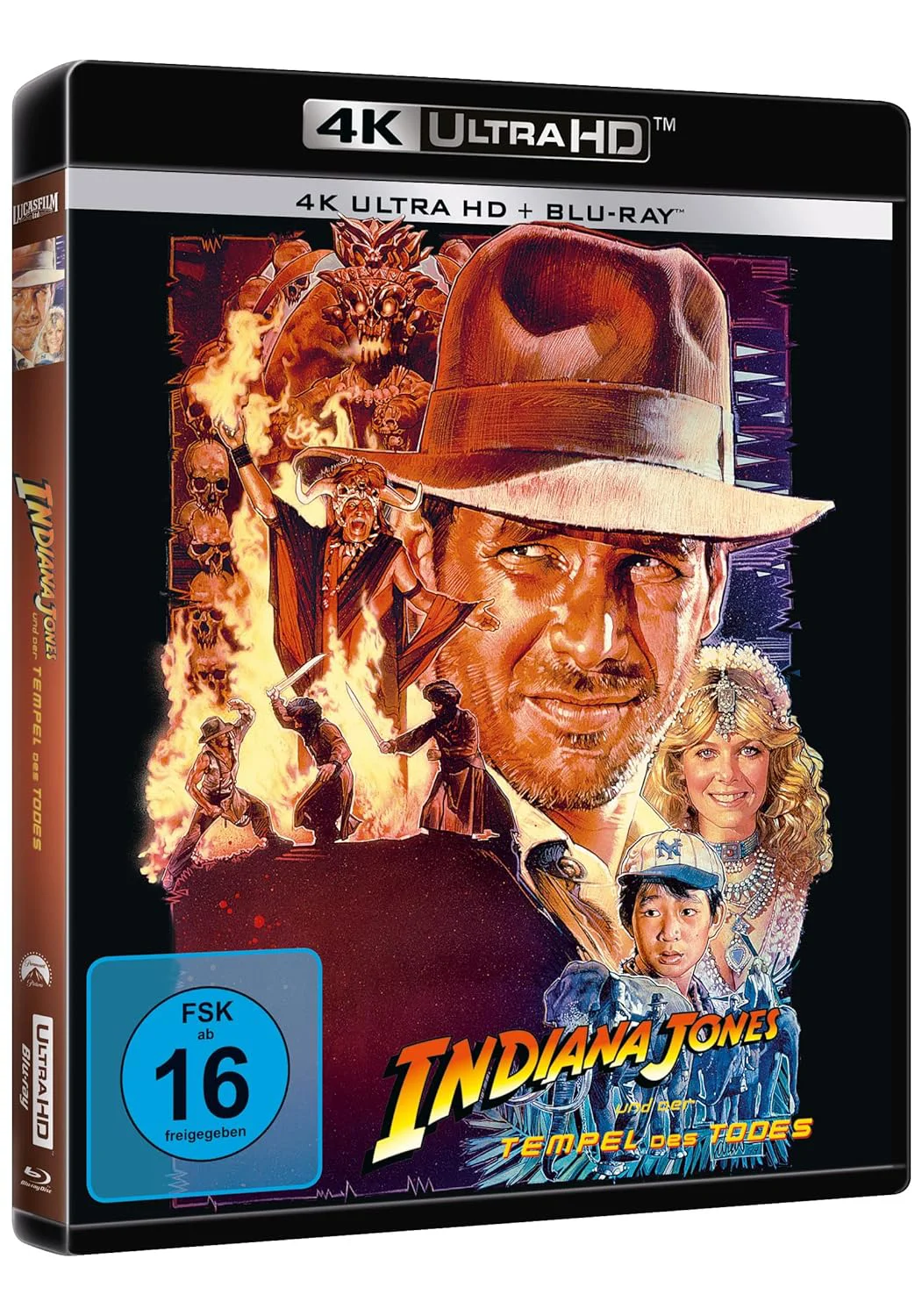 Indiana Jones und der Tempel des Todes – 4K Blu-ray (UHD + Blu-ray Disc)