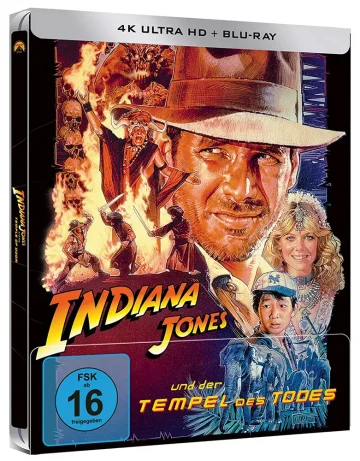 Indiana Jones und der Tempel des Todes 4K Steelbook