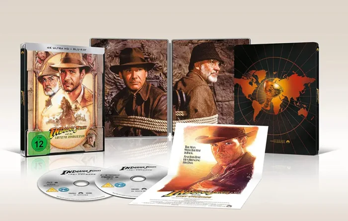 Indiana Jones & der letzte Kreuzzug – 4K Steelbook (UHD + Blu-ray Disc)