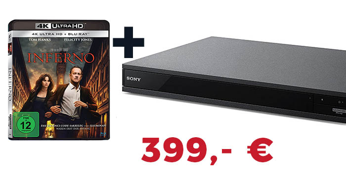 Inferno und Sony UBP-X800