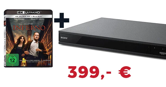 Inferno und Sony UBP-X800