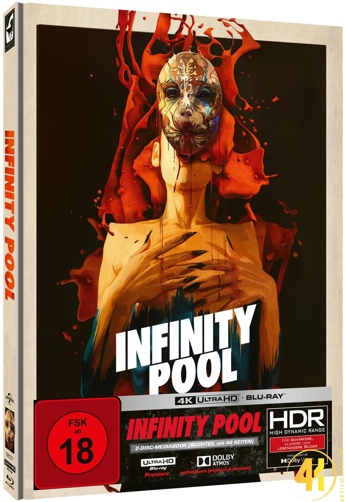 Infinity Pool (Cover C) – 4K Mediabook (UHD + Blu-ray Disc)