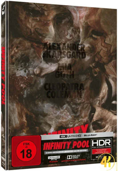 Infinity Pool (Cover A) – 4K Mediabook (UHD + Blu-ray Disc)