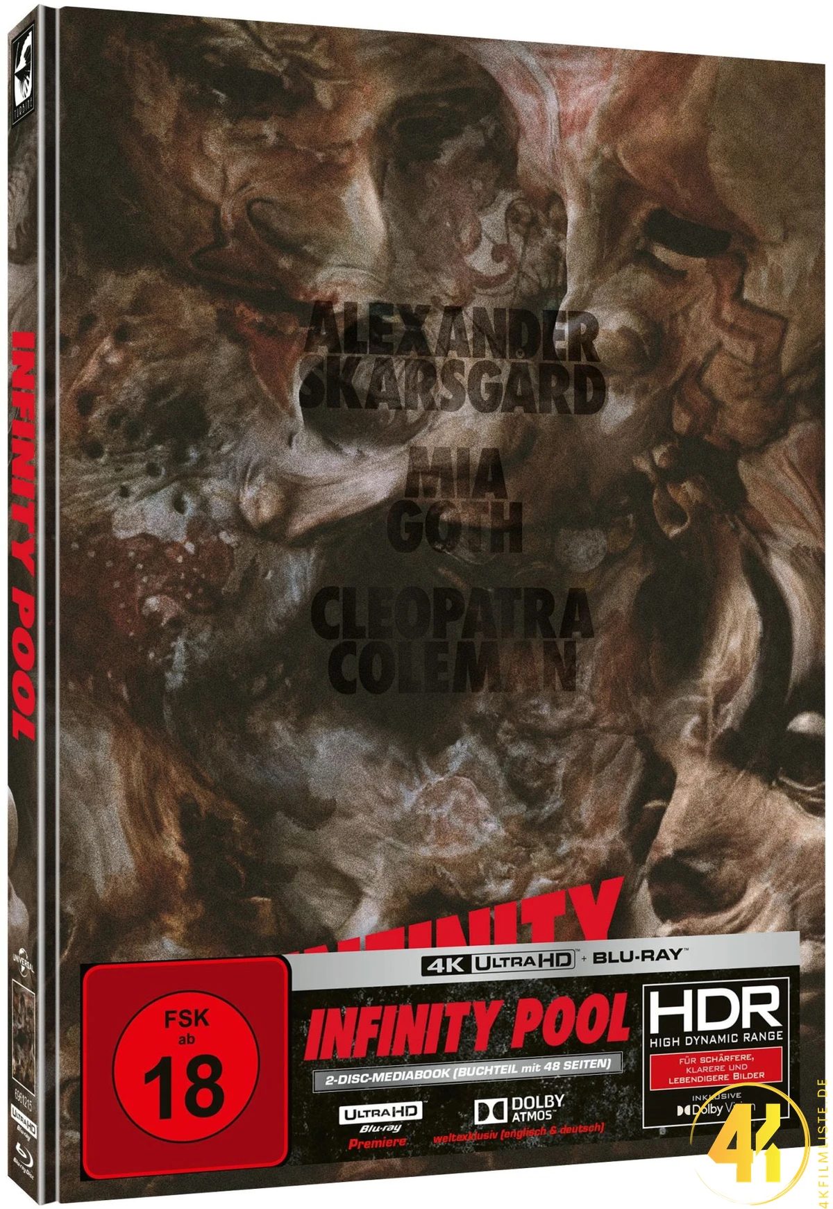 Infinity Pool (Cover A) – 4K Mediabook (UHD + Blu-ray Disc)