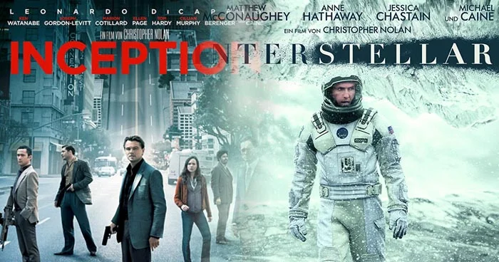 Interstellar Inception 4KUHD Bluray
