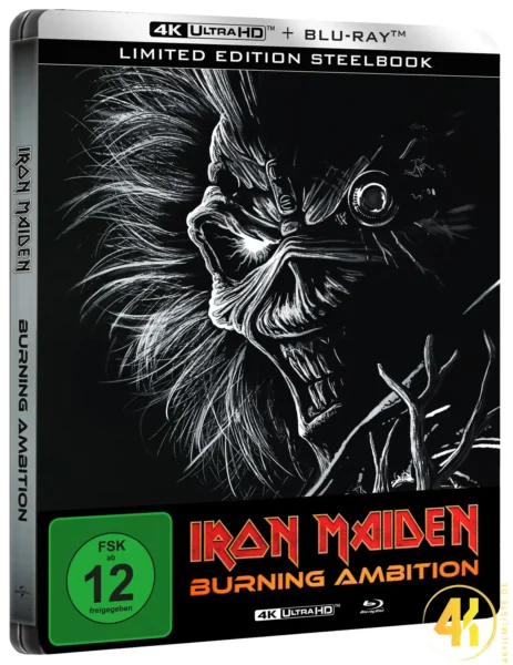 Iron Maiden: Burning Ambition – 4K Steelbook (UHD + Blu-ray Disc)